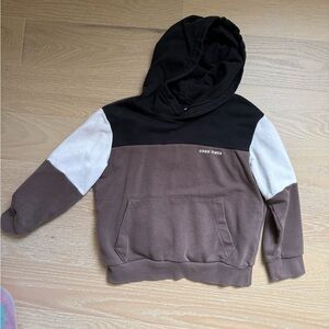H&M Black and Brown Hoodie